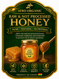 Raw Honey not process
